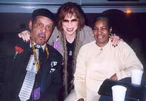 Ernie Andrews, Rosalee (Al Grey’s widow), & Cecila (Ray Brown’s widow)